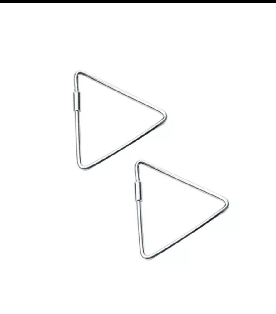 ARRACADA TRIANGULO 1.2 CM