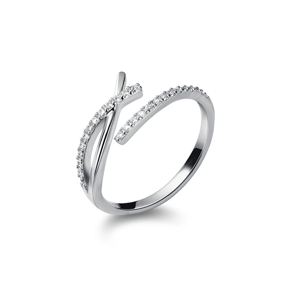 ANILLO CRUX ZIRCONIA *UNITALLA*