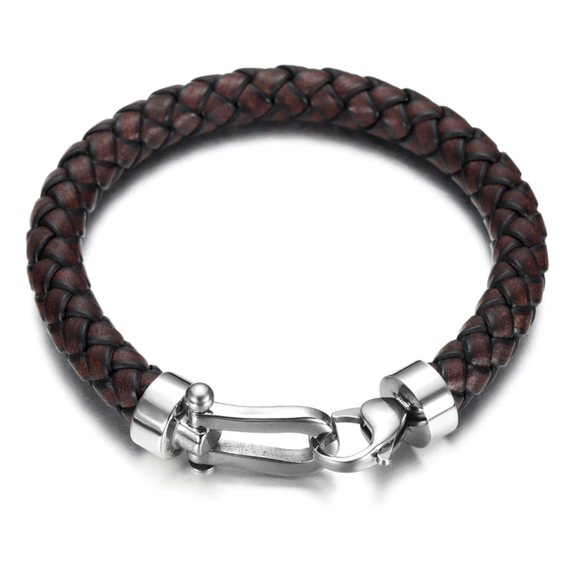 PULSERA ACERO BROWN MEN ARNES