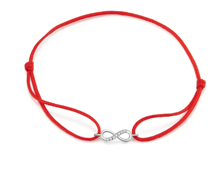 PULSERA ROJO INFINITO