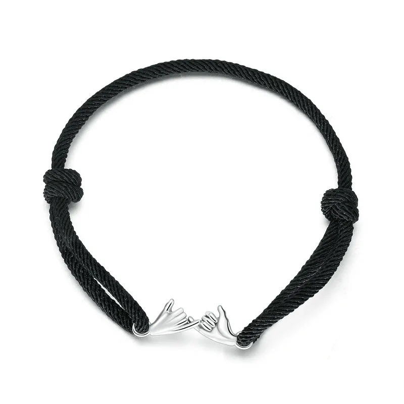 PULSERA DIJE PLATA HANDS