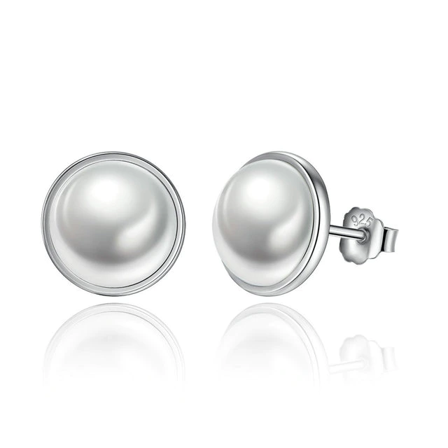 ARETES BOLA PERLA GRANDE